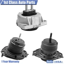 3PCS Engine Motor & Trans Mount Fits 2011-2019 Jeep Grand Cherokee 3.6L 5.7L
