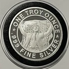 Donald Trump Fight Fight Fight Rare MAGA Coin 1 Troy Oz .999 Fine Silver Round