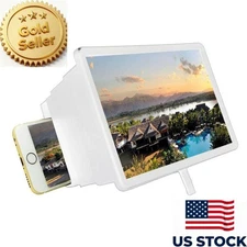 Magnifier Mobile Phone Screen Telescopic F2 Bracket Amplifier Eye Protection US