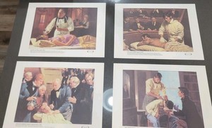 Vintage Medical Prints Giant Steps In History of Anesthesia Organon Morton Long