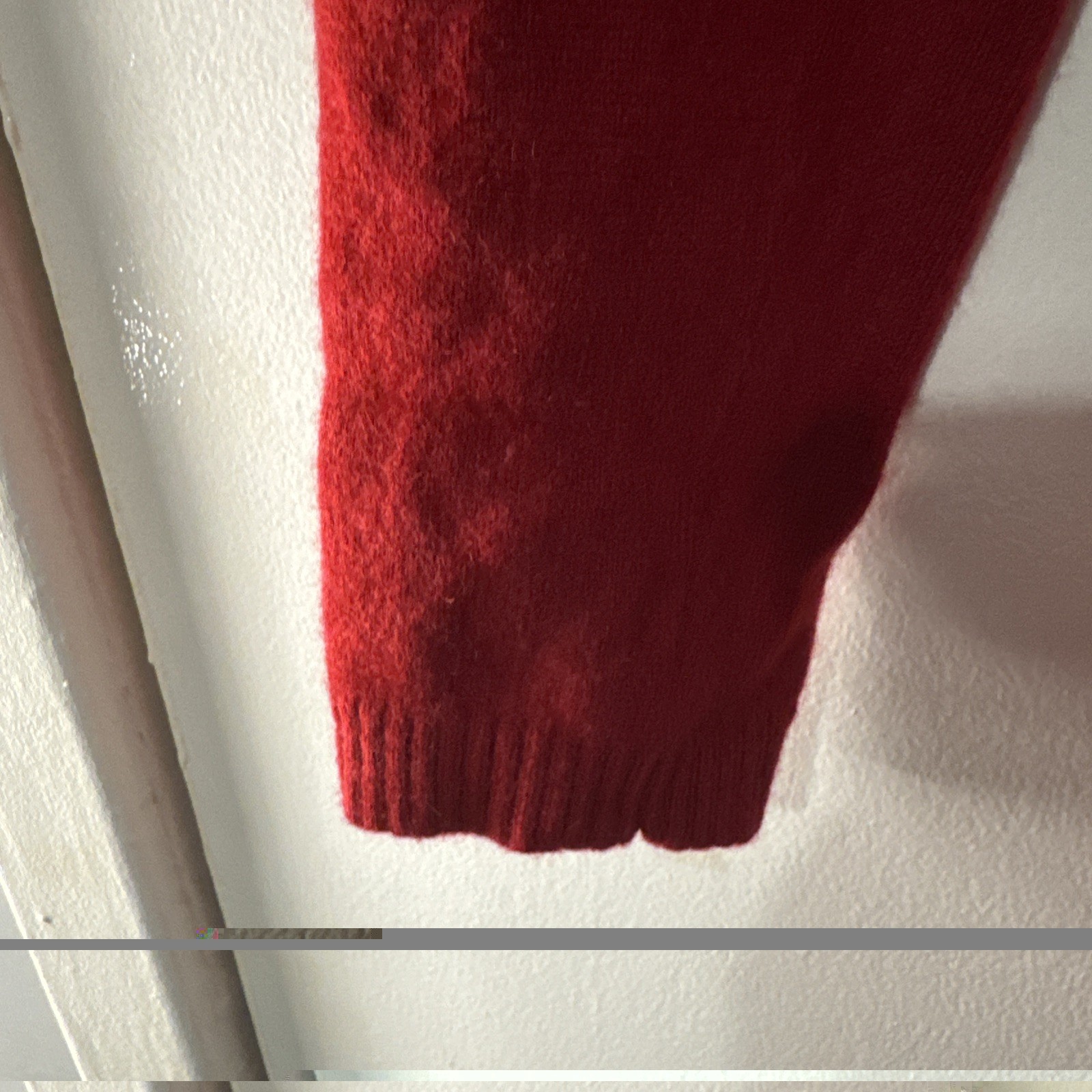 Florence & Fred 100percent Cashmere Cowl Neck Jumper Size 10 Red image 5