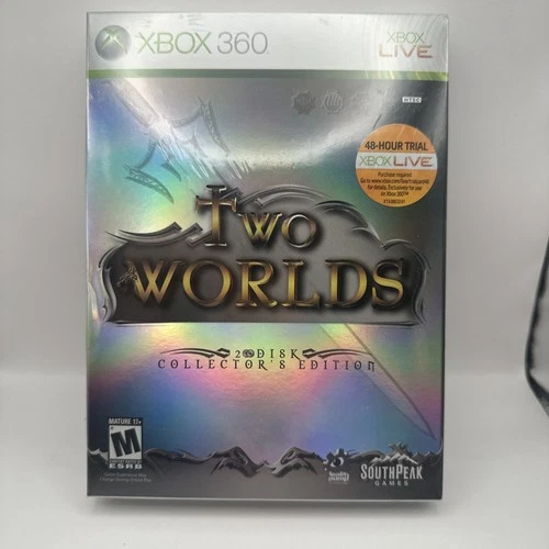 Two Worlds Collector's Edition Xbox 360 Brand New Sealed Southpeak 2 Disk