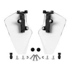 Upper Air Wind Deflectors with Mounting Hardware Kit Fit for Honda Goldwing