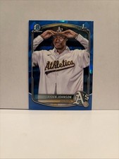 2025 Bowman Chrome Sapphire Ayden Johnson Athletics #BCP-197
