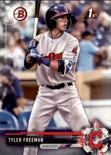 2017 Bowman Draft #BD42 Tyler Freeman - BB