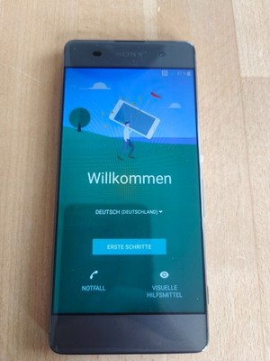 Sony  Xperia XA F3111 - 16GB - Graphitschwarz Smartphone