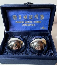  Chinese Baoding Balls Health Hand Exercise Stress Relaxation Therapy