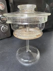VTG Pyrex Flameware Lid, Stem, Basket, Strainers 6-9 Cup COFFEE POT 7759
