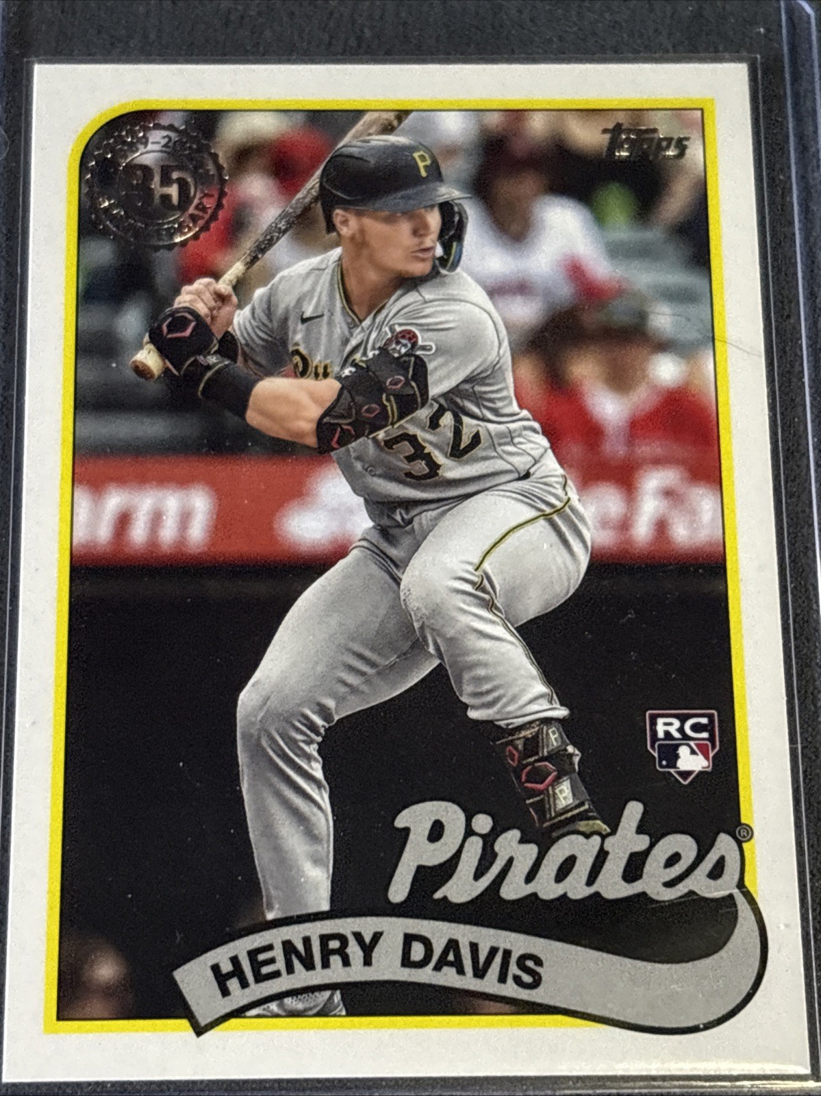 2024 Topps Series 1 - 1989 Topps Baseball Henry Davis #89B-28 (RC)