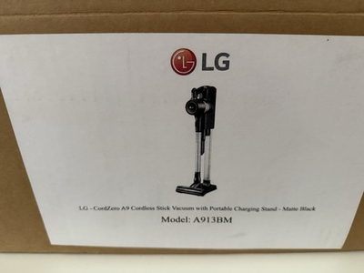 #ad #ad LG CordZero A9 25.55V Cordless Stick Vacuum Cleaner Matte Black Silver A913BM $259.00