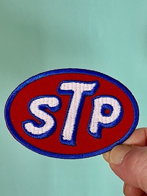 STP Iron On Patch Stone Temple Pilots Red White Blue Embroidered Rock Band