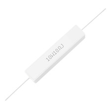 10Pcs 10W Ceramic Cement Resistor 10 O Ohm  5 Tolerance Wirewound Induction 10R