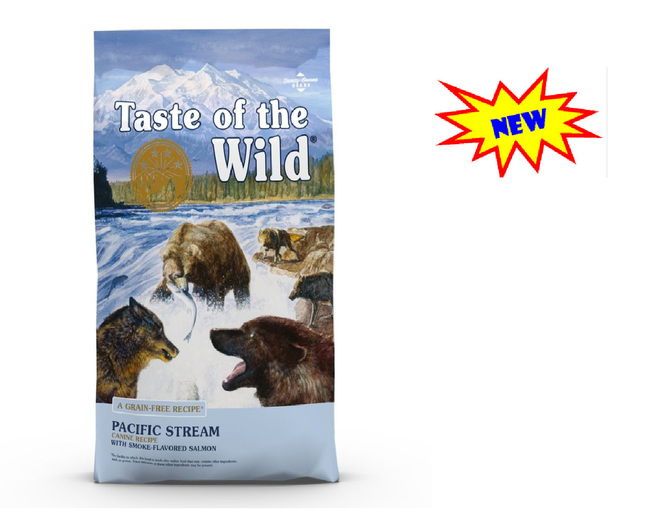 - Pacific Stream With Smoke Flavored Salmon, 28 Lbs