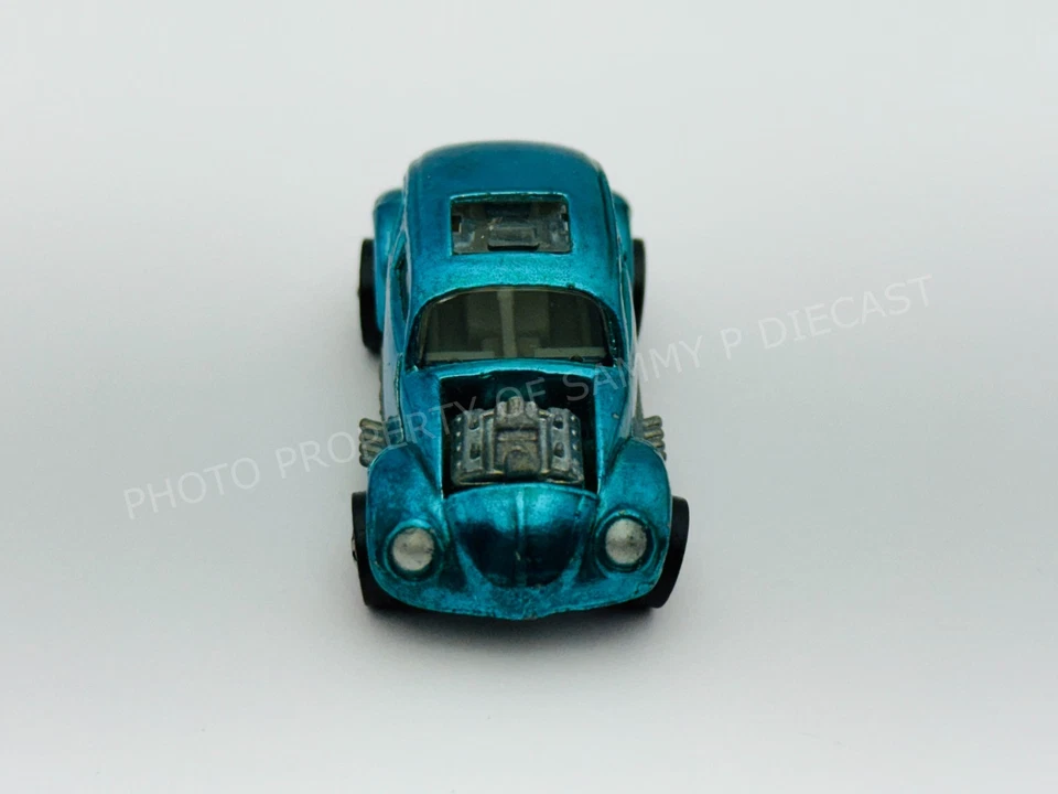 Hot Wheels Redline СДЕЛАННЫЙ НА ЗАКАЗ Volkswagen Graqua зеленый белый интерьер США очень хороший!! - Изображение 3 из 4