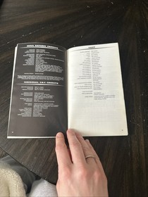 Sega Saturn Manual Only Command & Conquer W/Reg Card 