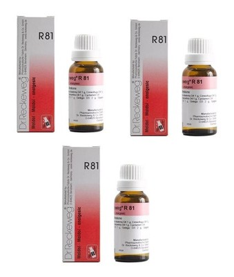Dr. Reckeweg R81 Analgesic Drops 22ml | Neuralgia, Joint Stiffness pack of 3