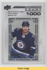 2022-23 Upper Deck Series 2 Population Count 1000 /1000 Dylan Samberg READ 4ii
