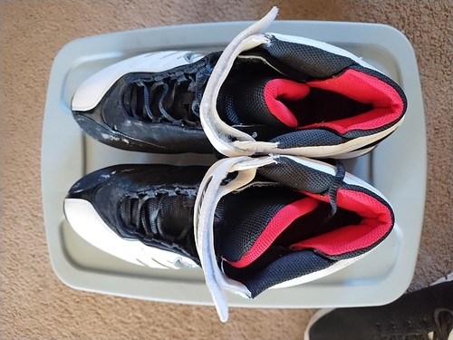 NIKE AIR ZOOM Michael Vick 2007 Cleats (Sz 13) Blk/Wht - Picture 24 of 24