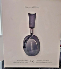 Bowers  Wilkins PX Active Noise Cancelling Wireless Headphones - Space Grey