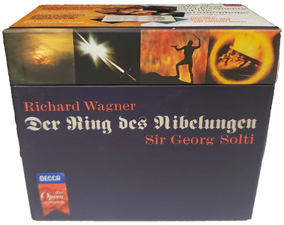 SIR GEORGE SOLTI: Der Ring des Nibelungen DECCA Opera (14 CD BOX SET, w/Booklet)