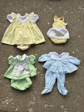 Vintage 70 s Baby Dress, 2 Piece, Mix Lot Newborn 0-3-6-9 Months