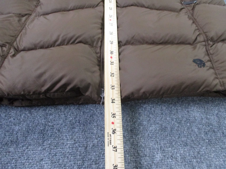 Chaqueta Mountain Hardwear Mujer M Plumón Puffer Forrada de Vellón Exterior Acolchada Larga Foto 4 de 4