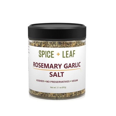 Premium Rosemary Garlic Salt by - Vegan and No Preservatives Spice Blend Used...