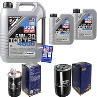 Sct Inspektionspaket 7L Liqui Moly Top Tec 4600 5W-30 FüR Vw Transporter Iv Bus