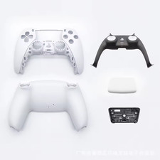 OEM Sony PS5 DualSense Controller White Shell Housing Front Back Plate Trim Part