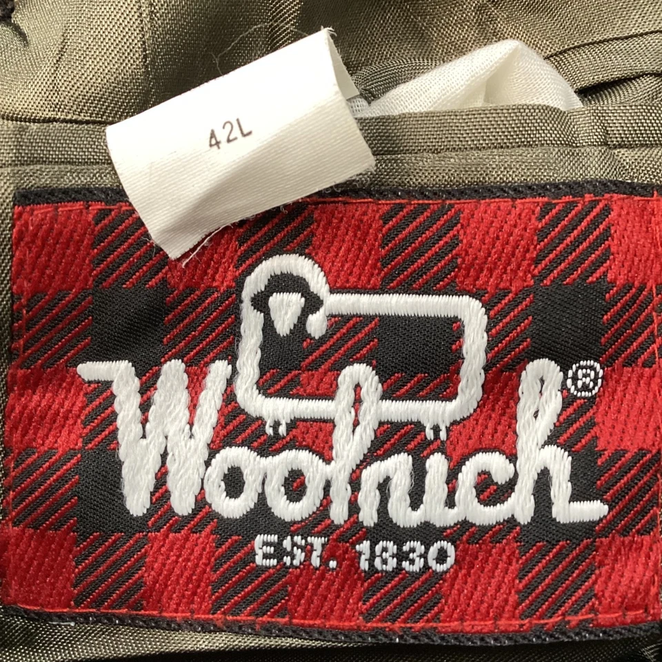 Blazer de lana Harris Tweed Woolrich abrigo deportivo vintage talla 42L años 80 espiga Foto 4 de 4