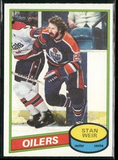 1980-81 O-Pee-Chee Stan Weir #153 Edmonton Oilers