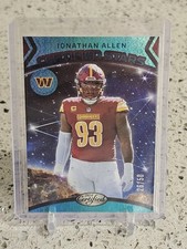 2024 Panini Certified Jonathan Allen Teal Certified Stars Washington /50