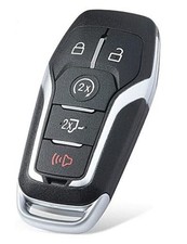 Key Fob Shell for Ford F-Series 2015-2017, 5-Button Smart 4 1 Buttons Pickup