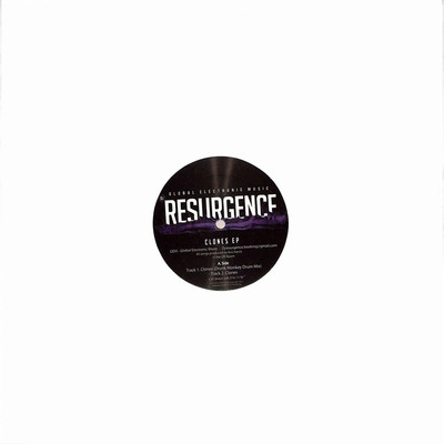 DJ Resurgence / CLONES EP / Global Electronic Music / GEM-002 / 12 Inch