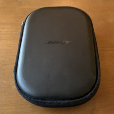 Bose Headphone Carrying Case Black Zippered Hard Shell, Compatible for Bose