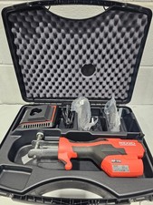 RIDGID RP 115 Mini Press Tool Kit 1/2 in to 3/4 in Copper Stainless w Battery