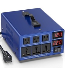 8000 watt Voltage Conversion Transformer Heavy-Duty Step-up/Step-Down AC 110V...