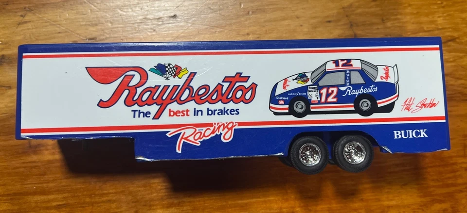 #12 hut striklin die cast transport truck and trailer raybestos racing nascar - Image 2 of 4