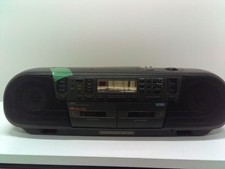 HITACHI Lo-D CX-15W CD Radio Cassette Recorder Dual Deck 1993 Japan