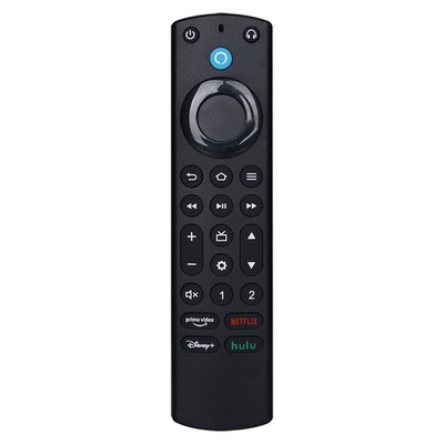 Für Amazon Alexa Firestick Voice Remote Pro w/ Disney+/HULU/Netflix/Prime Black