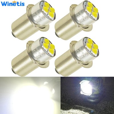 (4) 18 Volt LED Bulbs Replacement Xenon Bulb for Hitachi A-90261 Flashlight