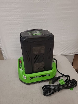 #ad #ad Greenworks Pro 80v Battery And Charger 2.0Ah BAB740 Genuine OEM $75.00
