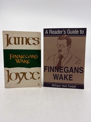 James Joyce Finnegans Wake A Reader s Guide To William York Tindall 2 Book Lot