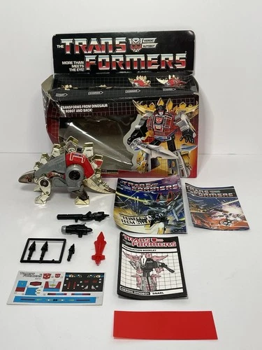 Vintage G1 Transformers Snarl Figure Dinobot Desert Warrior 1984 Hasbro Complete