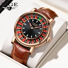 Luxury Mens Watch Quartz Luminous Business Male Wristwatch Waterproof Boxed