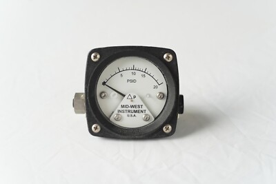 Midwest Instrument 120-Aa-00-Oo-20P Pressure Gauge