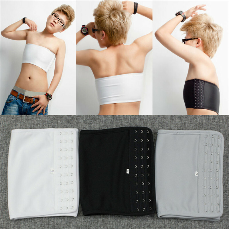 Wonababi Chest Binder - Soft Breathable Binder For Transgender, FTM, Cosplay & Mastectomy, 3X Less Pressure