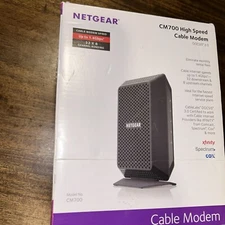 NETGEAR CM700-1AZNAS DOCSIS 3.0 Cable Modem 32x8 Up to 1.4gbps