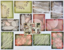 NEW Creative Memories - ESCAPES - PHOTO MATS & JOURNALING BOXES - DOUBLE DIPPED