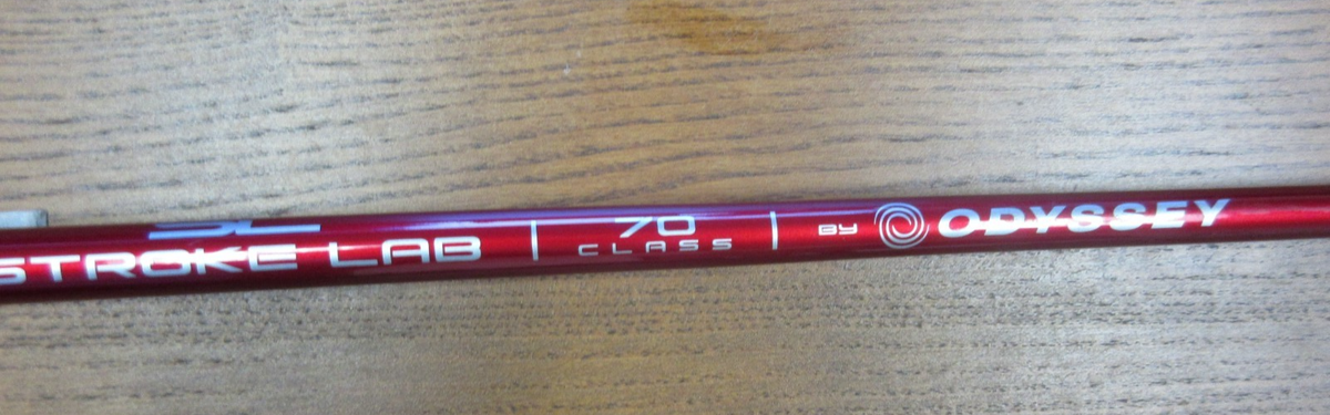 USED ODYSSEY TRI-BEAM #1 STROKE LAB 70C RED Original Grip 33